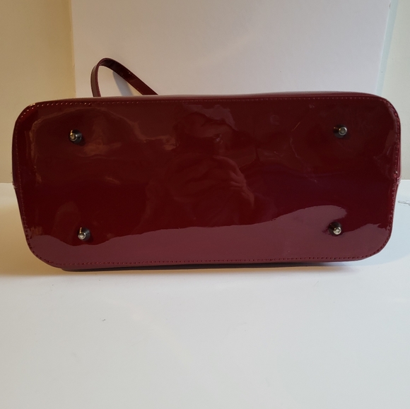 NWOT DANIER RED LEATHER PURSE - Picture 10 of 15